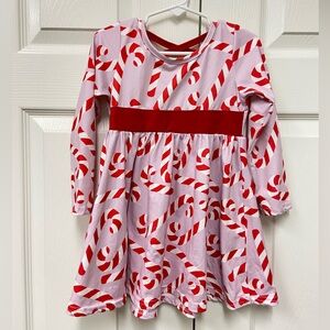 Candy Cane Patterned Dress